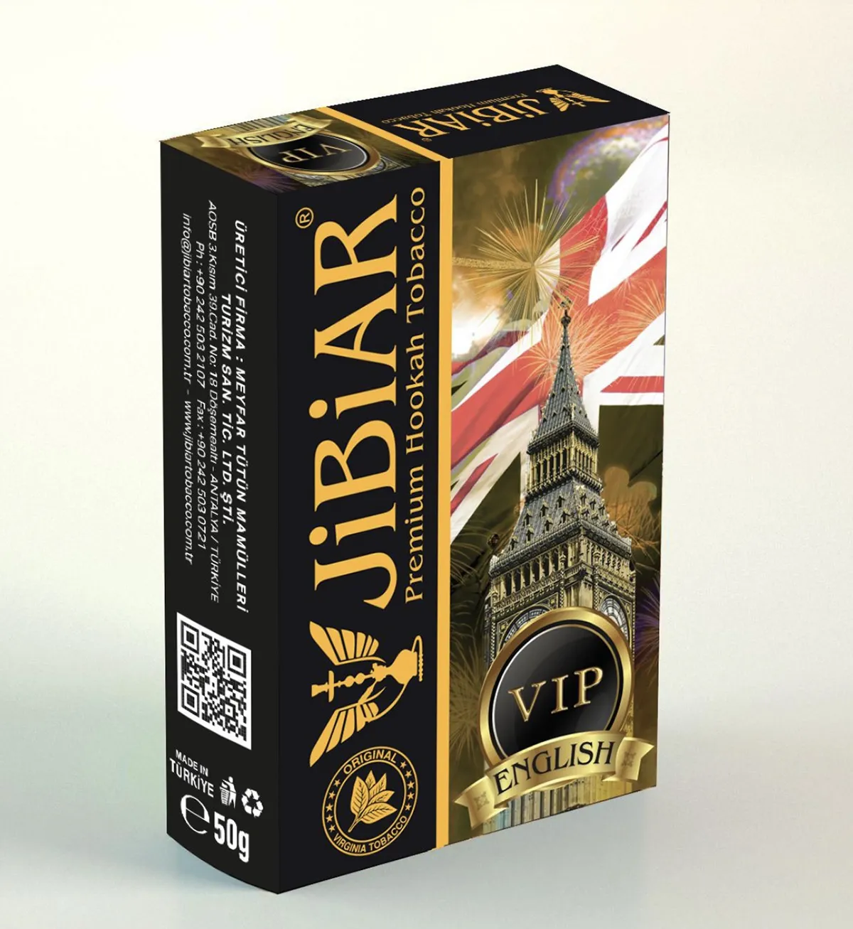 VIP English – Mango, Peach, Raspberry, Passion Fruit, Mint Flavor